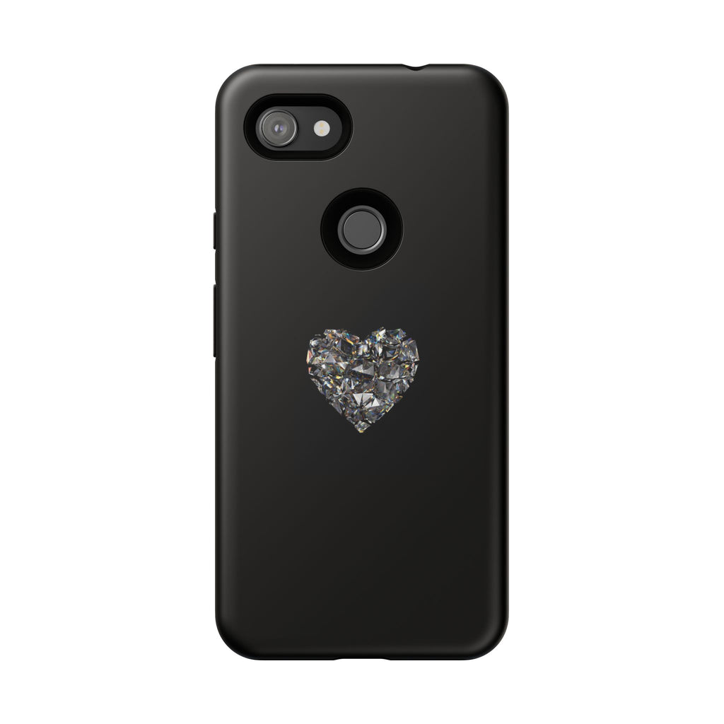 Crystal Heart Phone Case