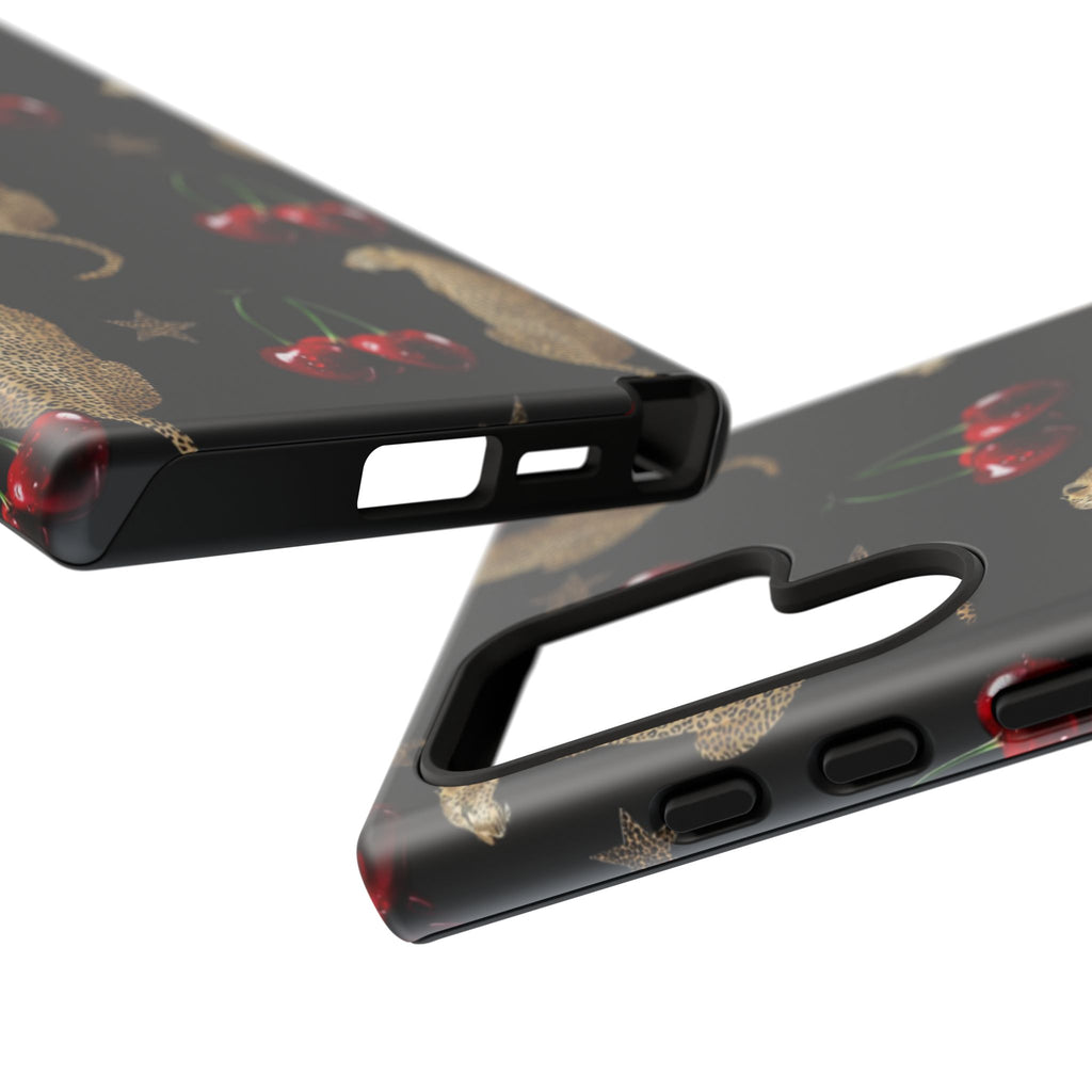 Leopards & Cherries Phone Case