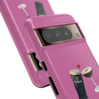 Pint & Wine Glass (Pink) Tough Case