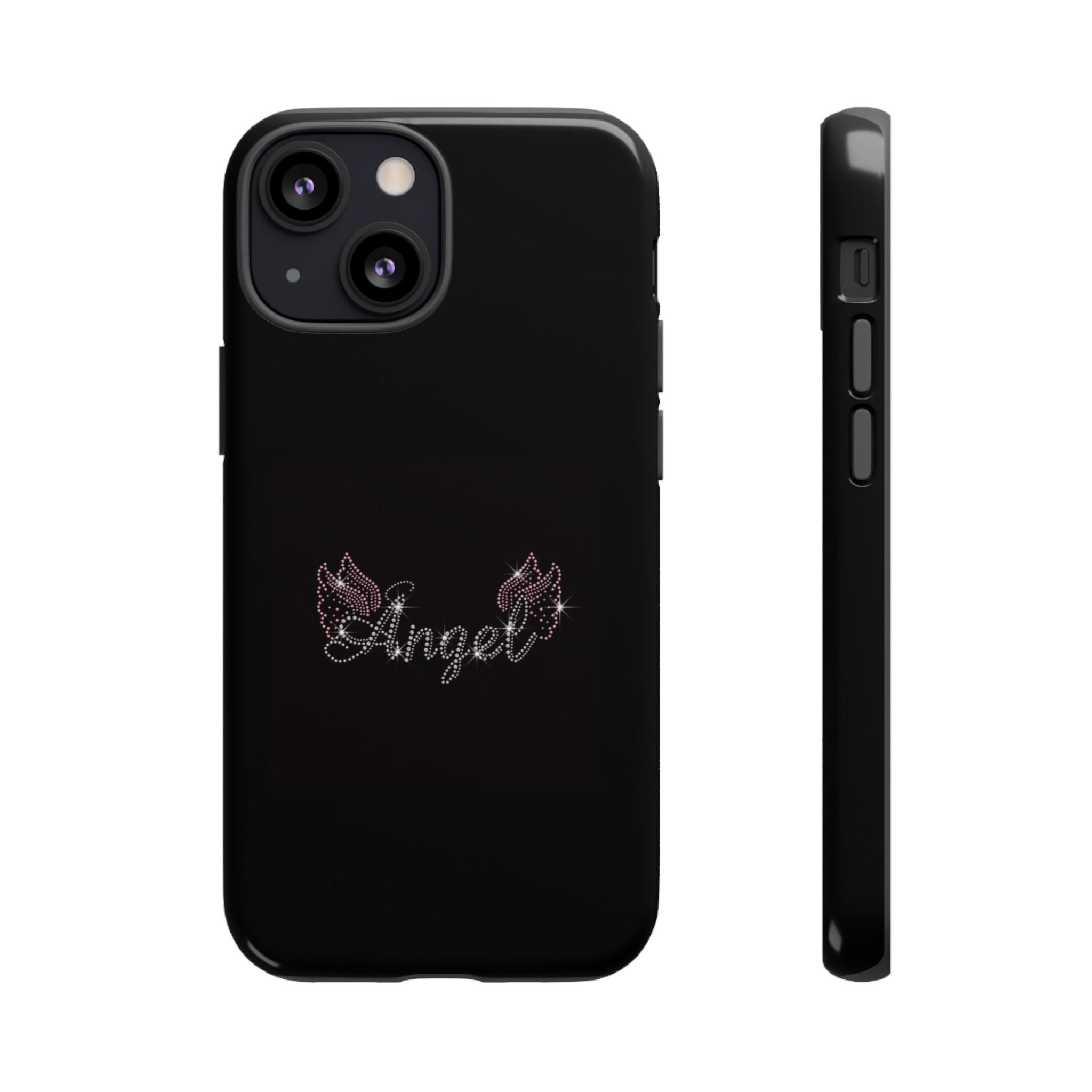 Glitter Angel Phone Case