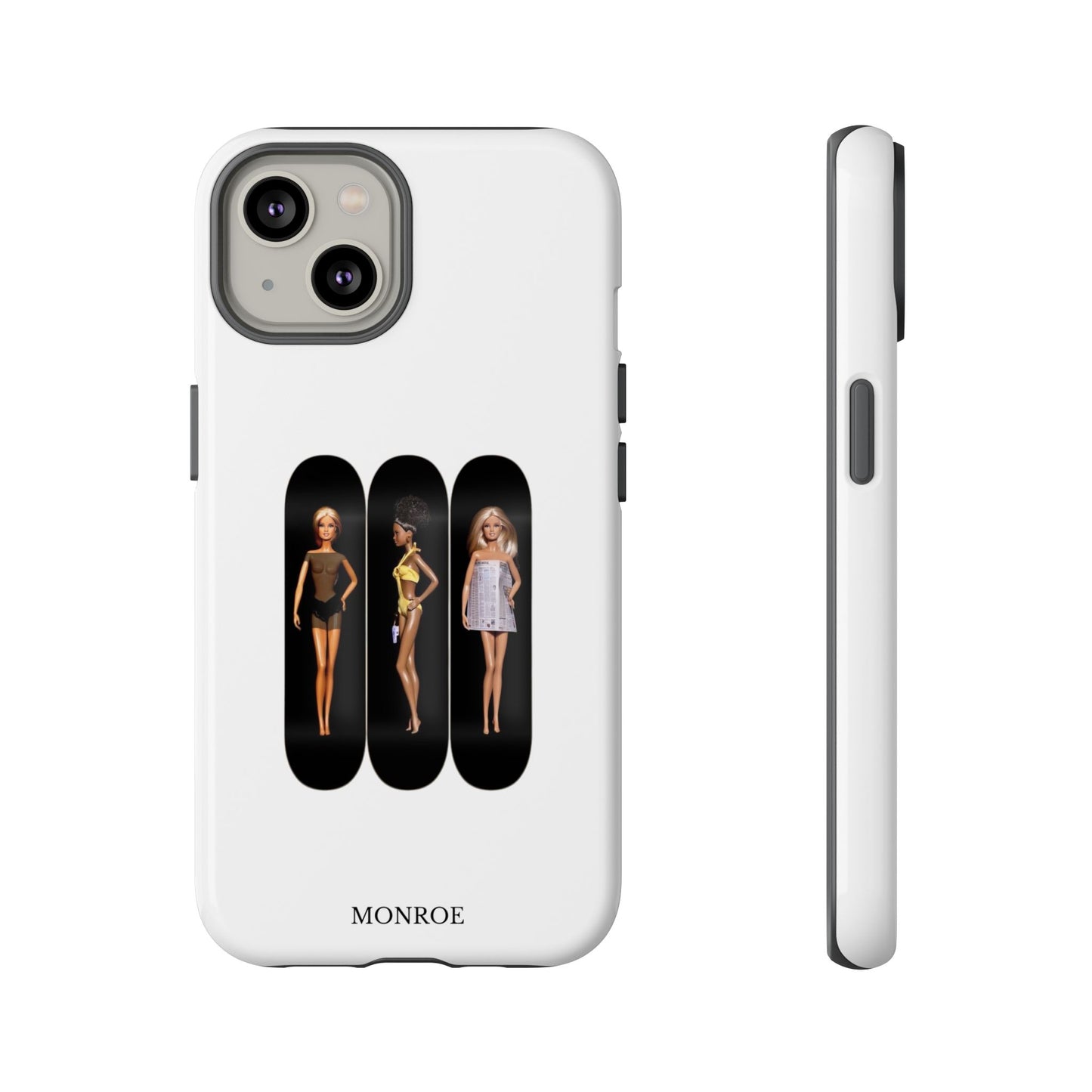 Retro Doll Skateboard Tough Case