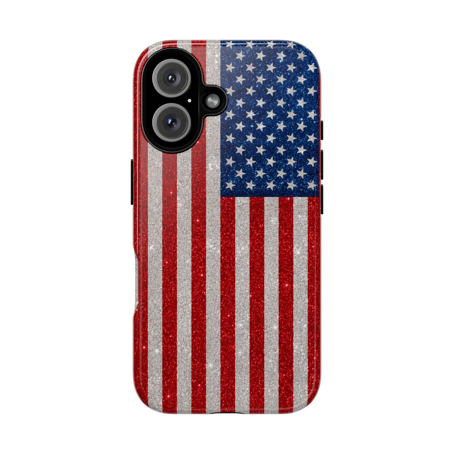 America Glitter Tough Case