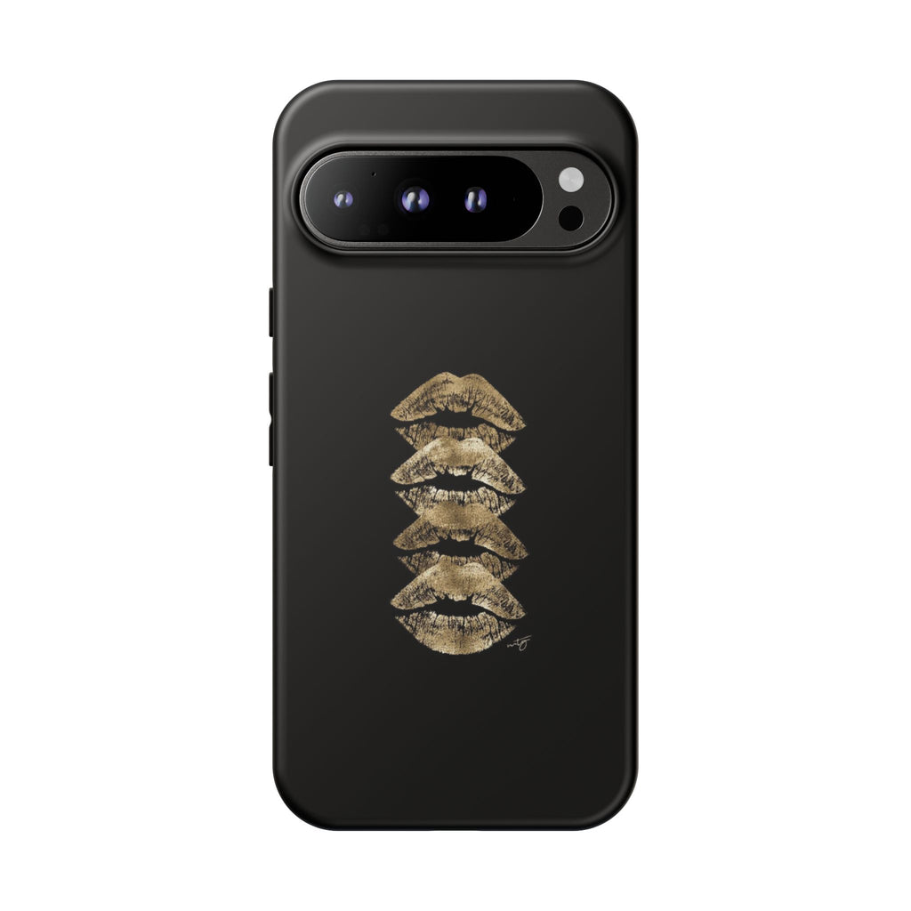 Golden Lipstick Phone Case