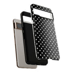 Black Polka Dot Phone Case