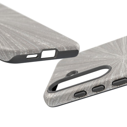 Sparkling Silver Burst Tough Case