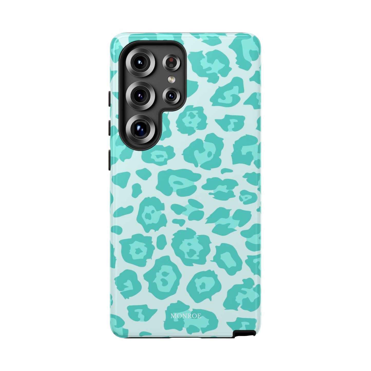 Teal Leopard Tough Case