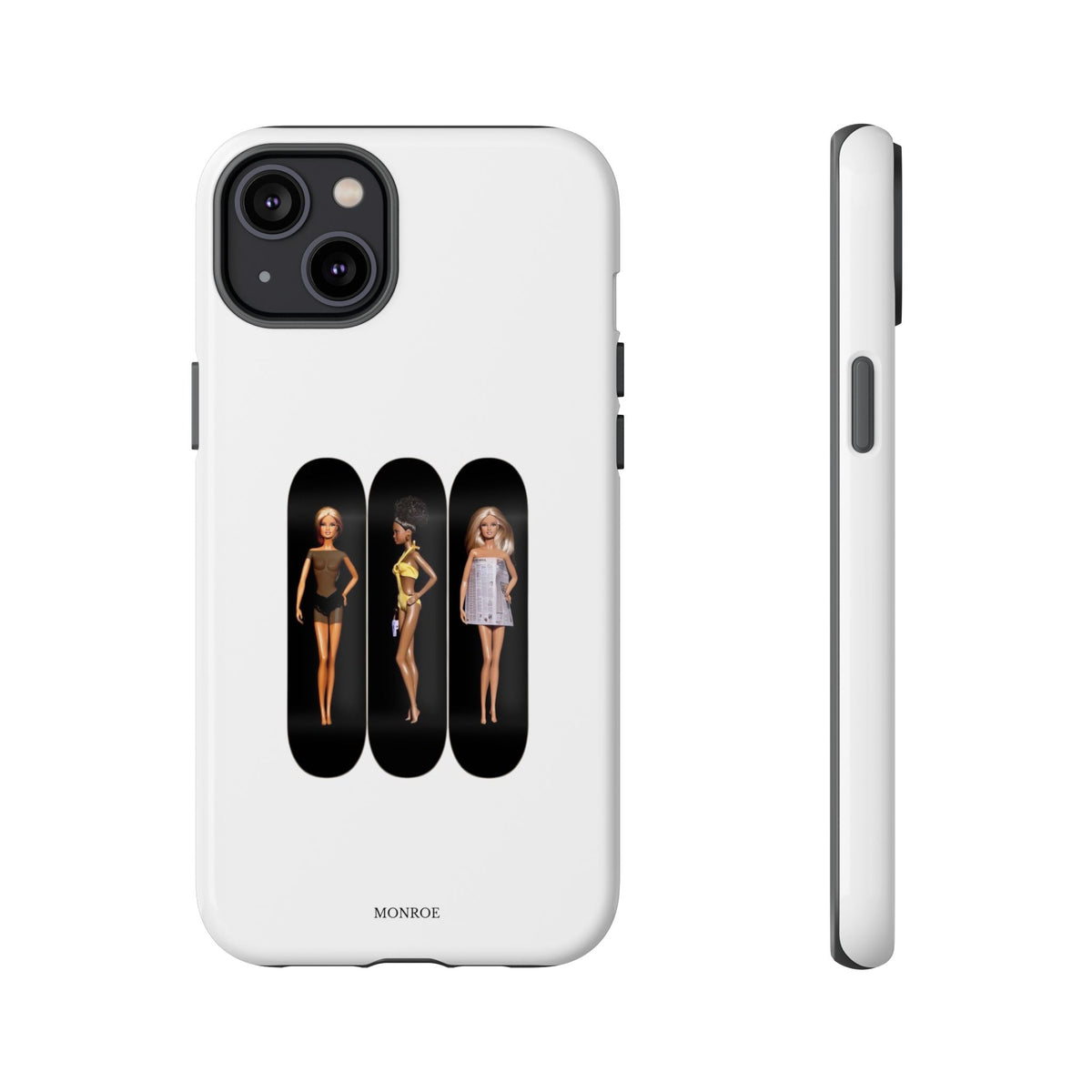 Retro Doll Skateboard Tough Case