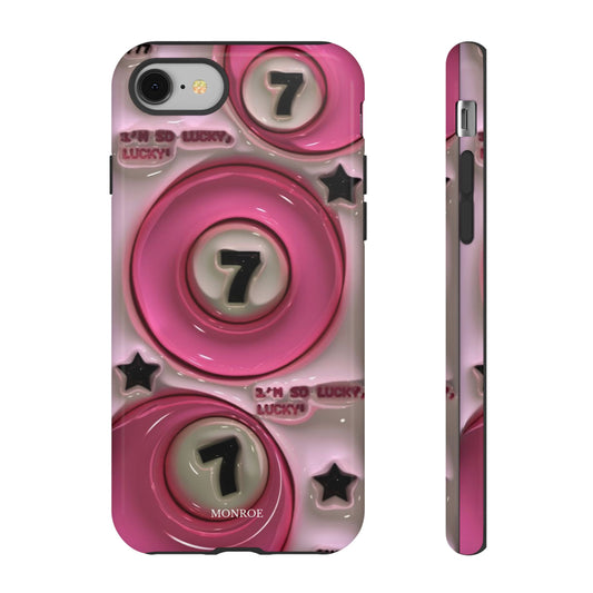 Pink Lucky 7 Tough Case