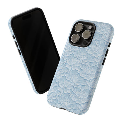 Glacier Blue Lace Tough Case