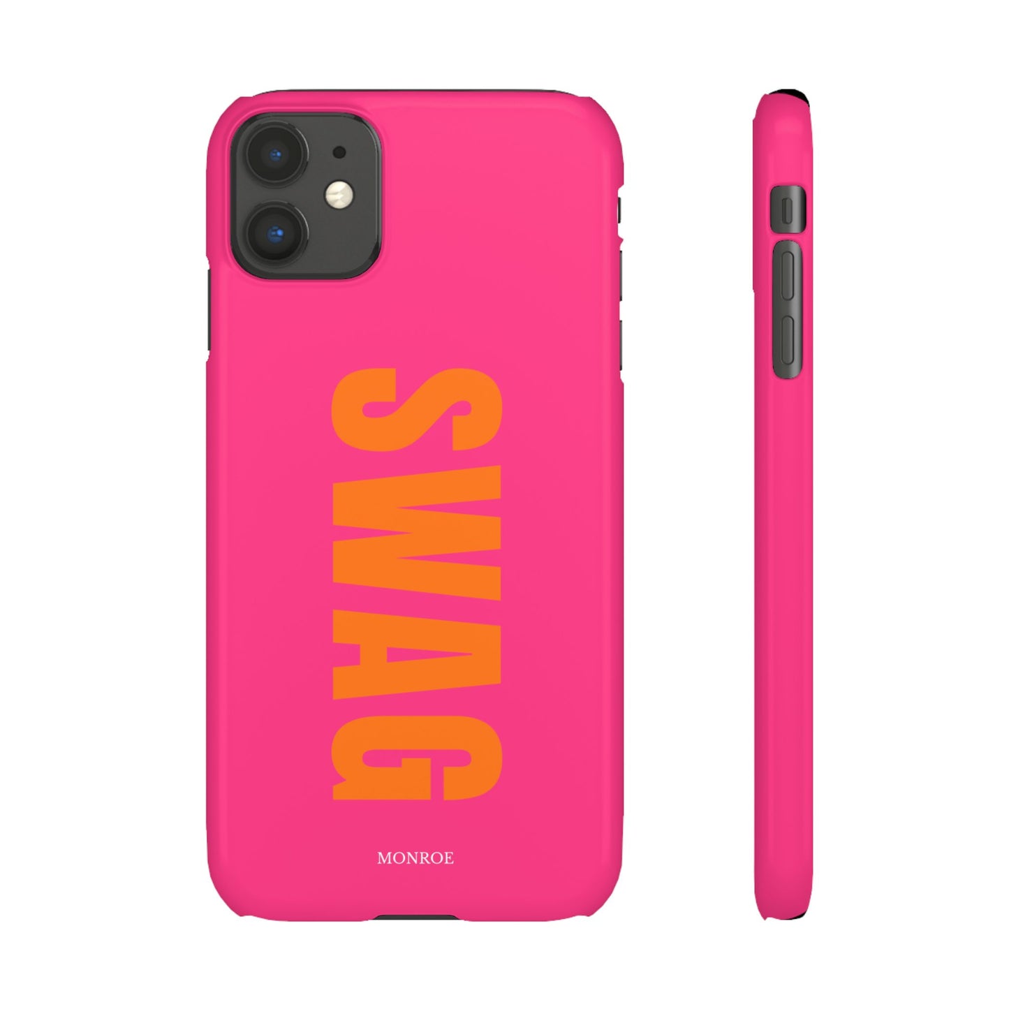 Bold Pink "SWAG" Case