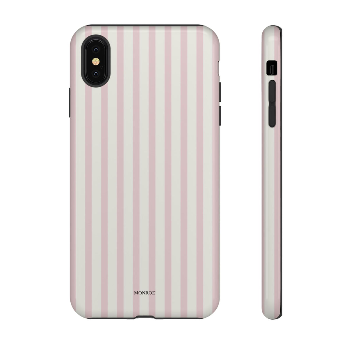Light Pink Stripe Tough Phone Case