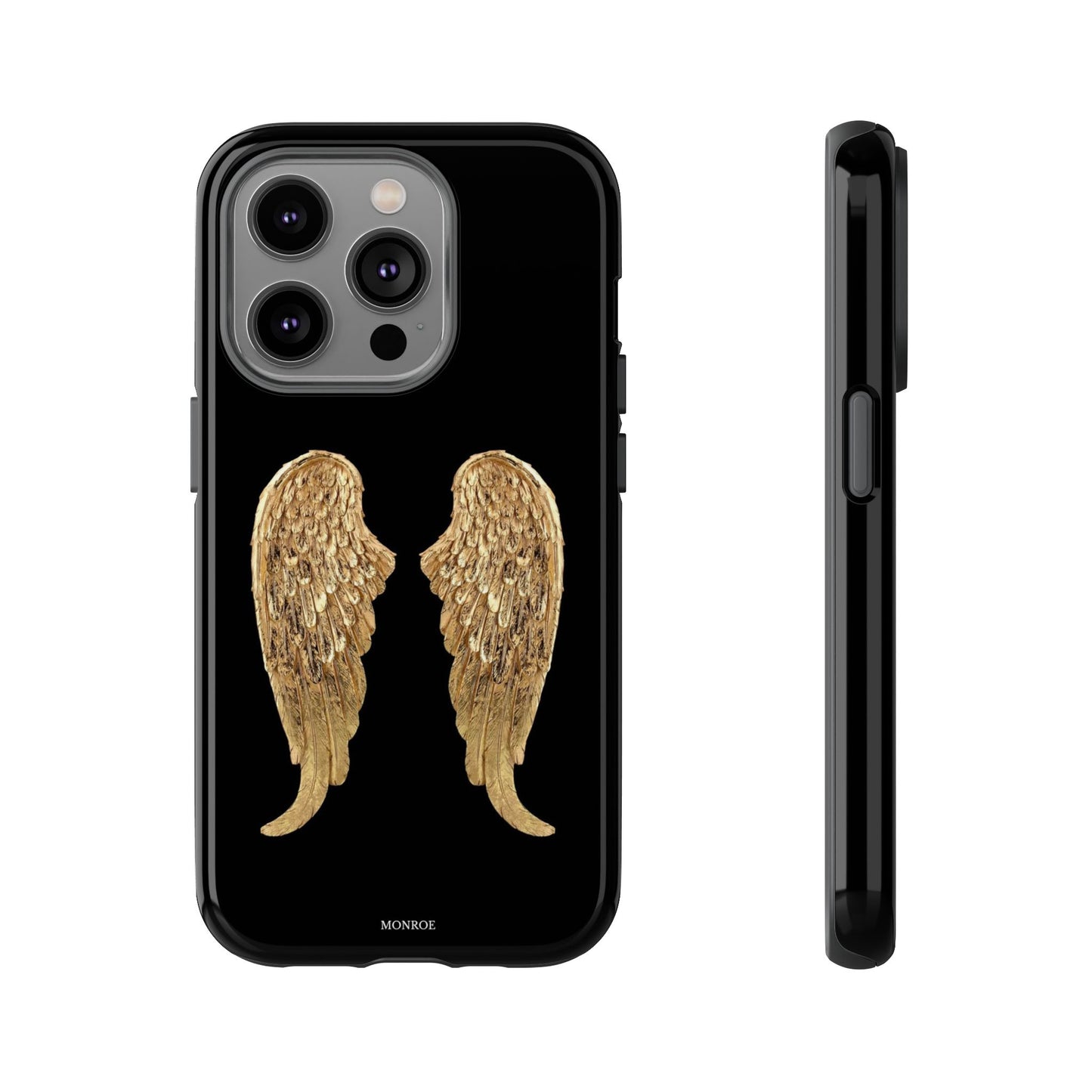 Gold Angel Wings Tough Case