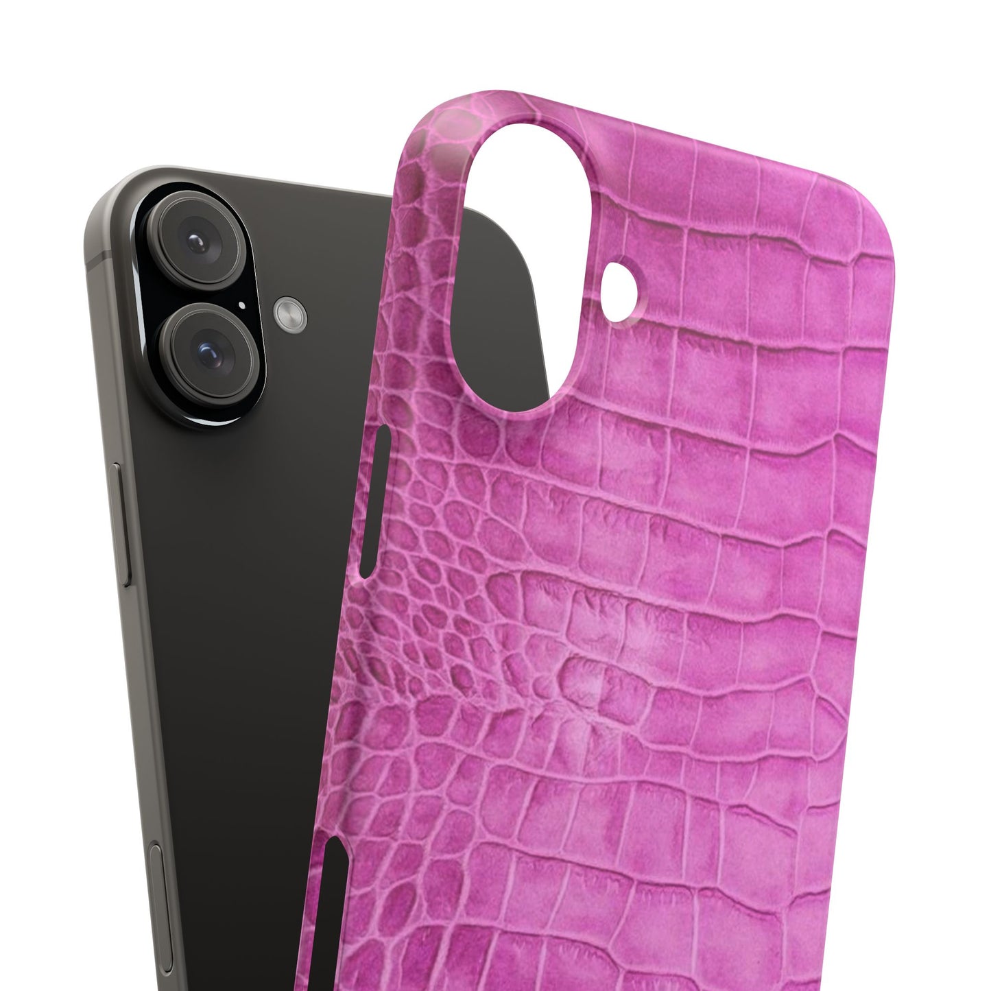 Purple Croc Case