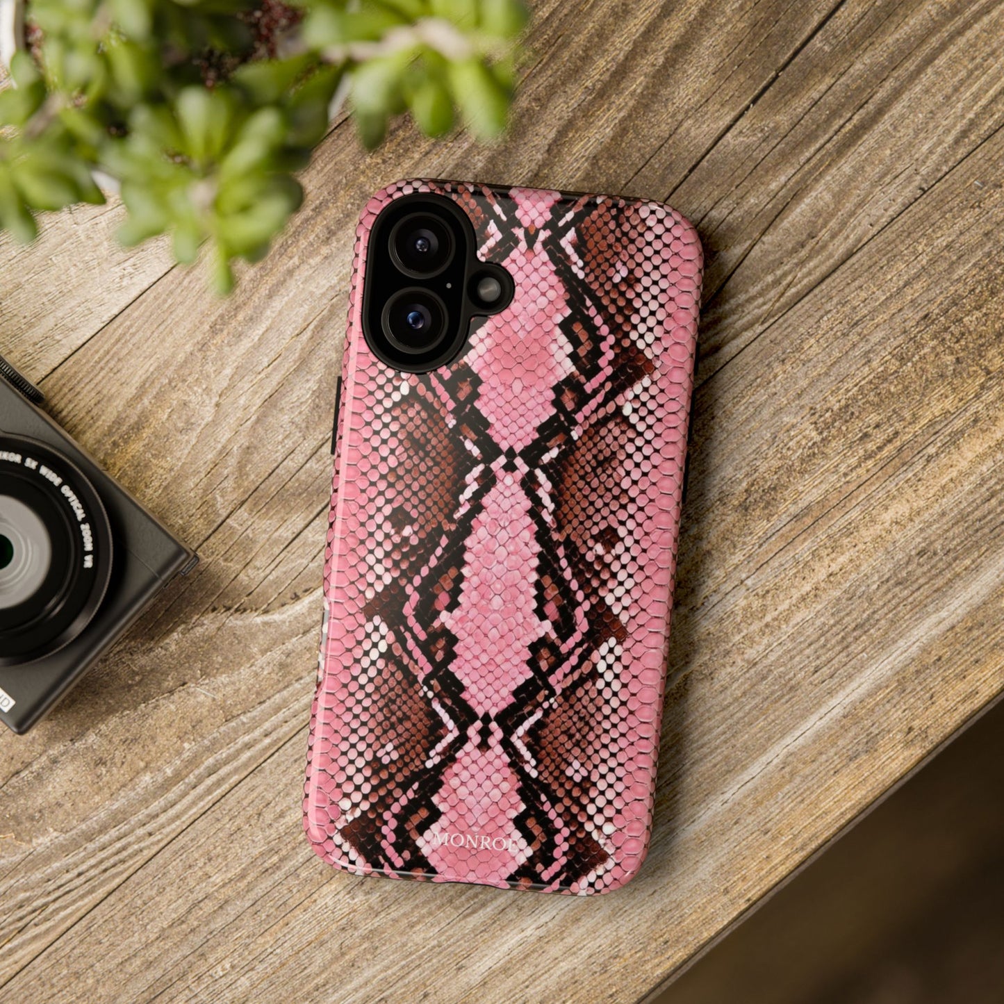 Pink Snake Tough Case