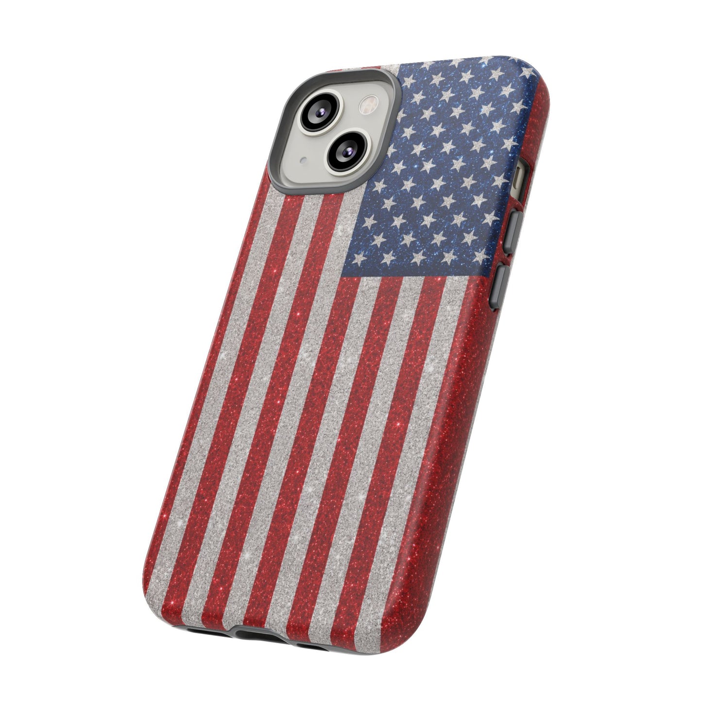 America Glitter Tough Case