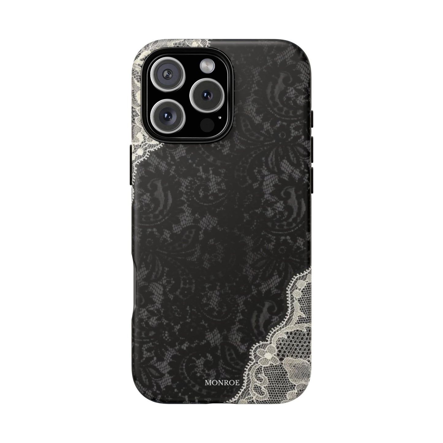 Black & White Edged Tough Case