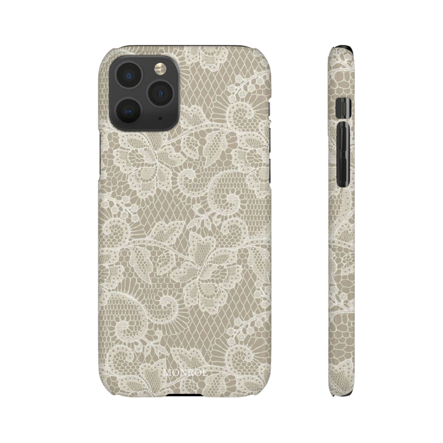 Vintage Beige Lace Case