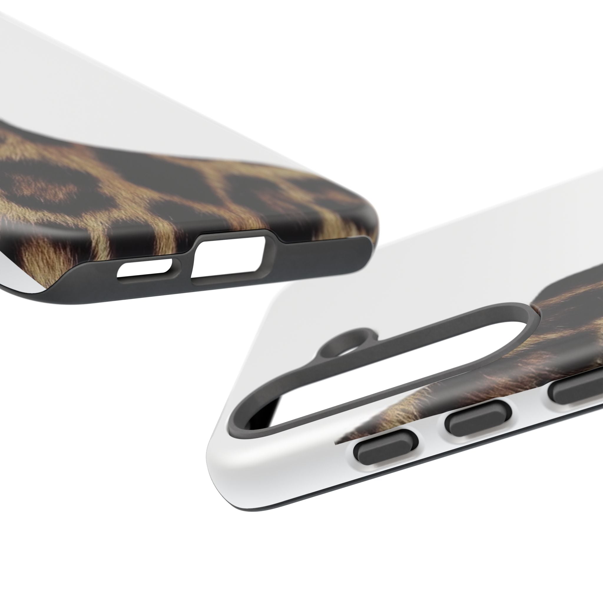 Half Cheetah Print Phone Case