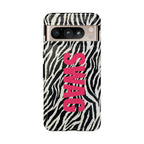 'SWAG' Zebra Print Tough Case