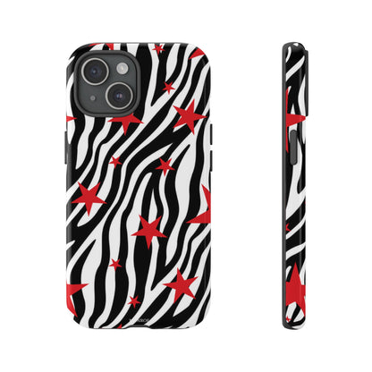 Zebra Red Stripes Tough Case