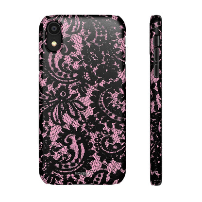 Pink Lace Pattern Case