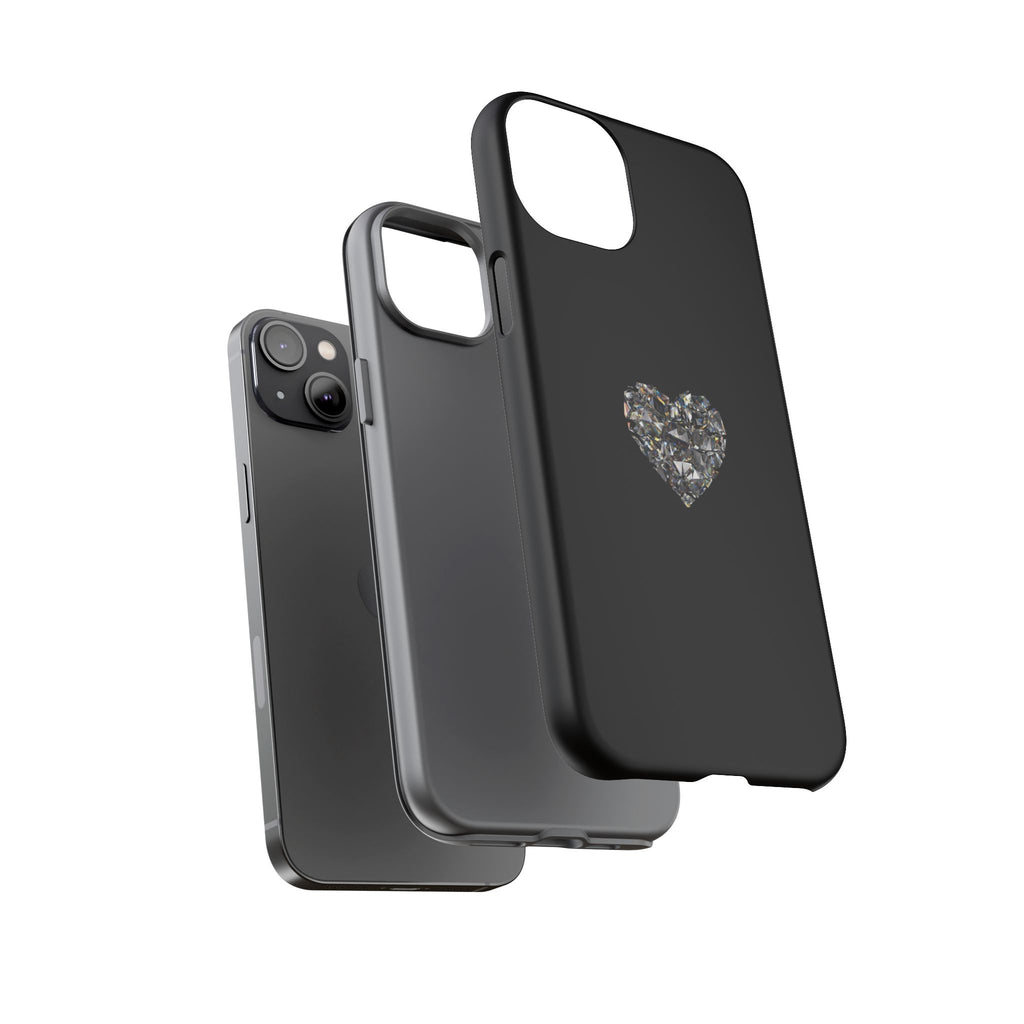 Crystal Heart Phone Case