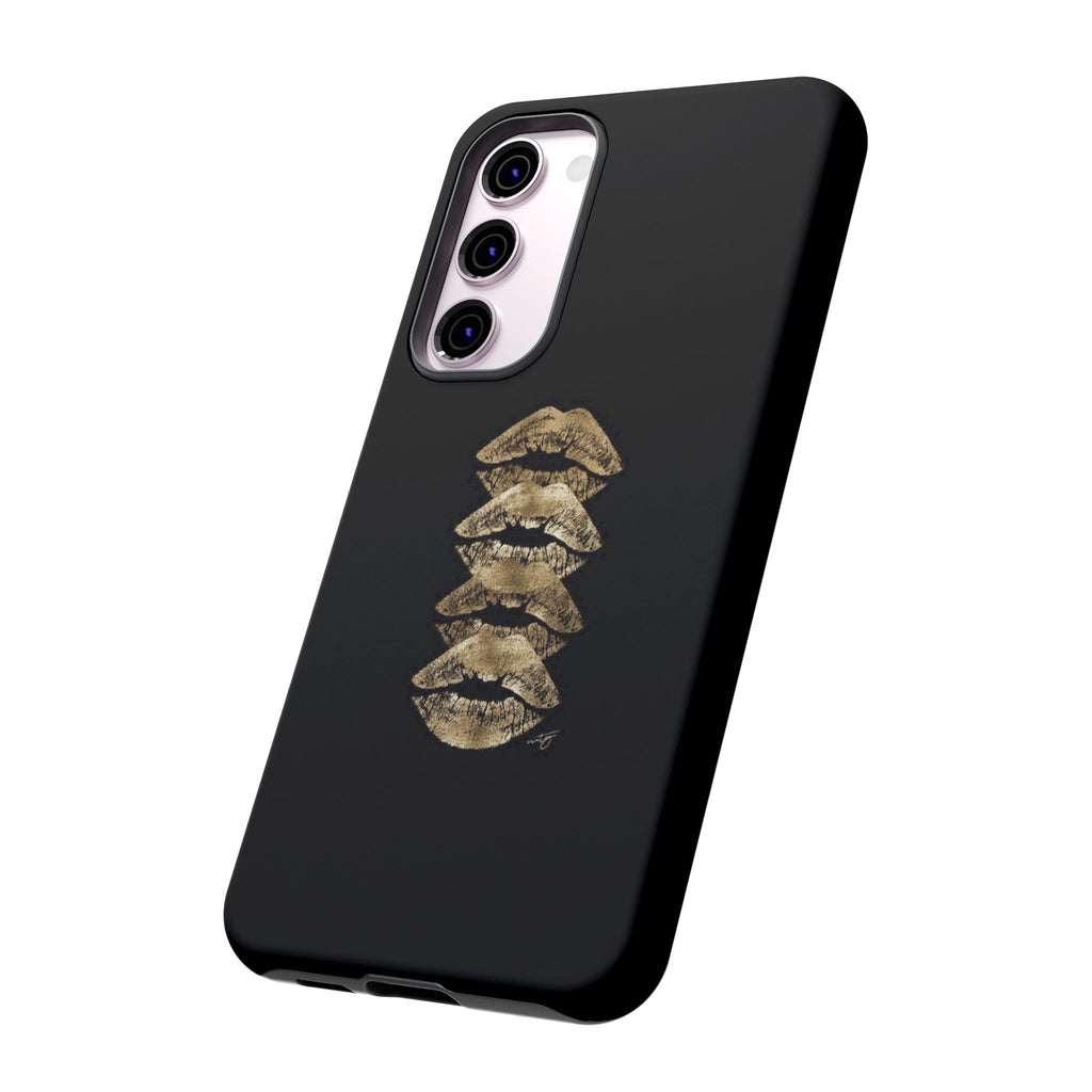 Golden Lipstick Phone Case