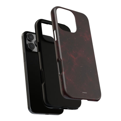Burgundy Galaxy Tough Case
