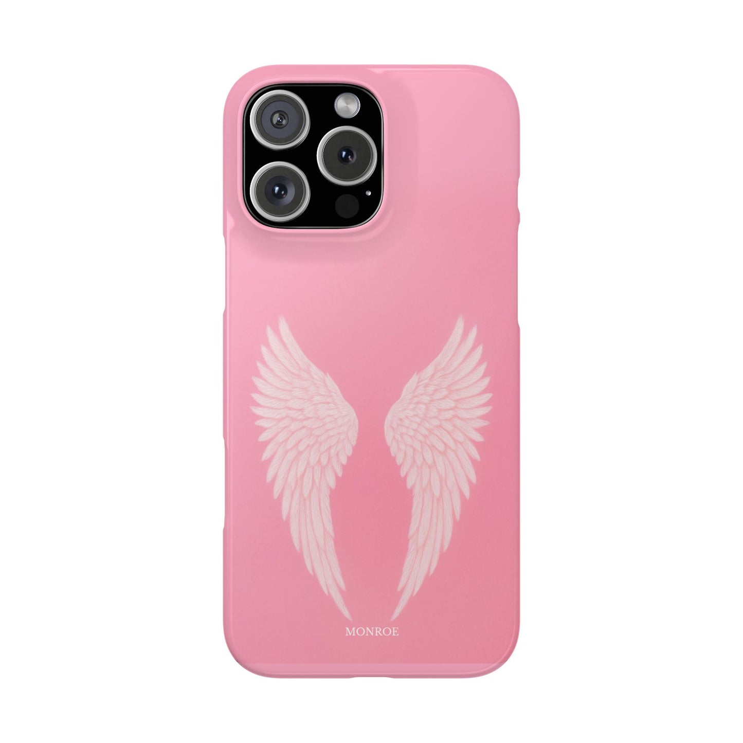 Pink Angel Wings Case