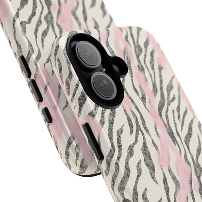 Light Pink Zebra Tough Case