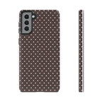 Brown Polka Phone Case