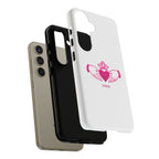 Pink Irish Claddagh Symbol Tough Phone Case