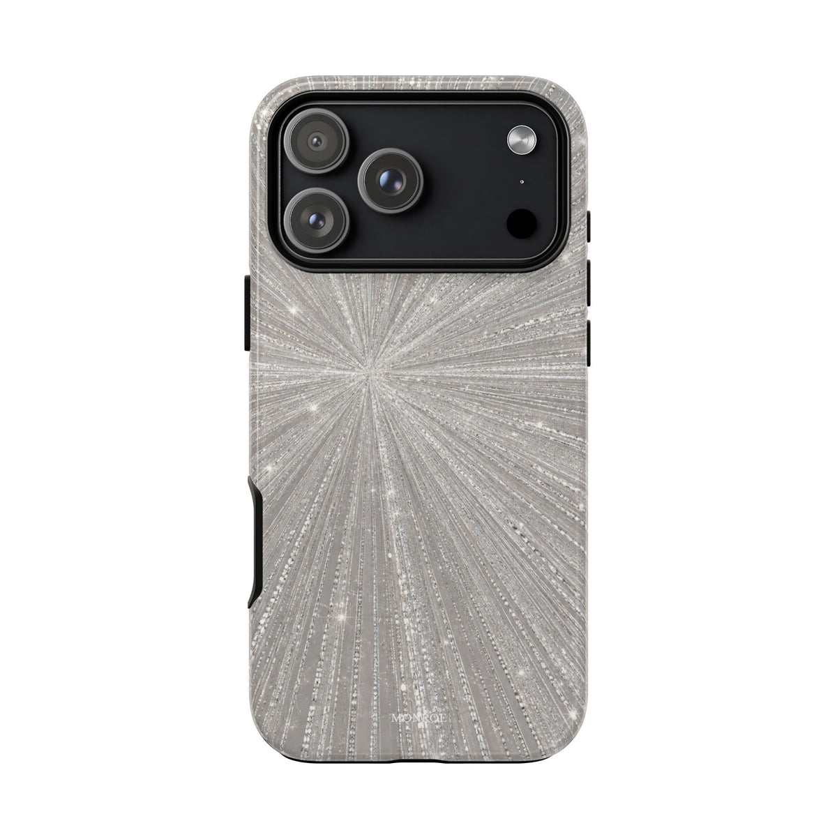 Sparkling Silver Burst Tough Case