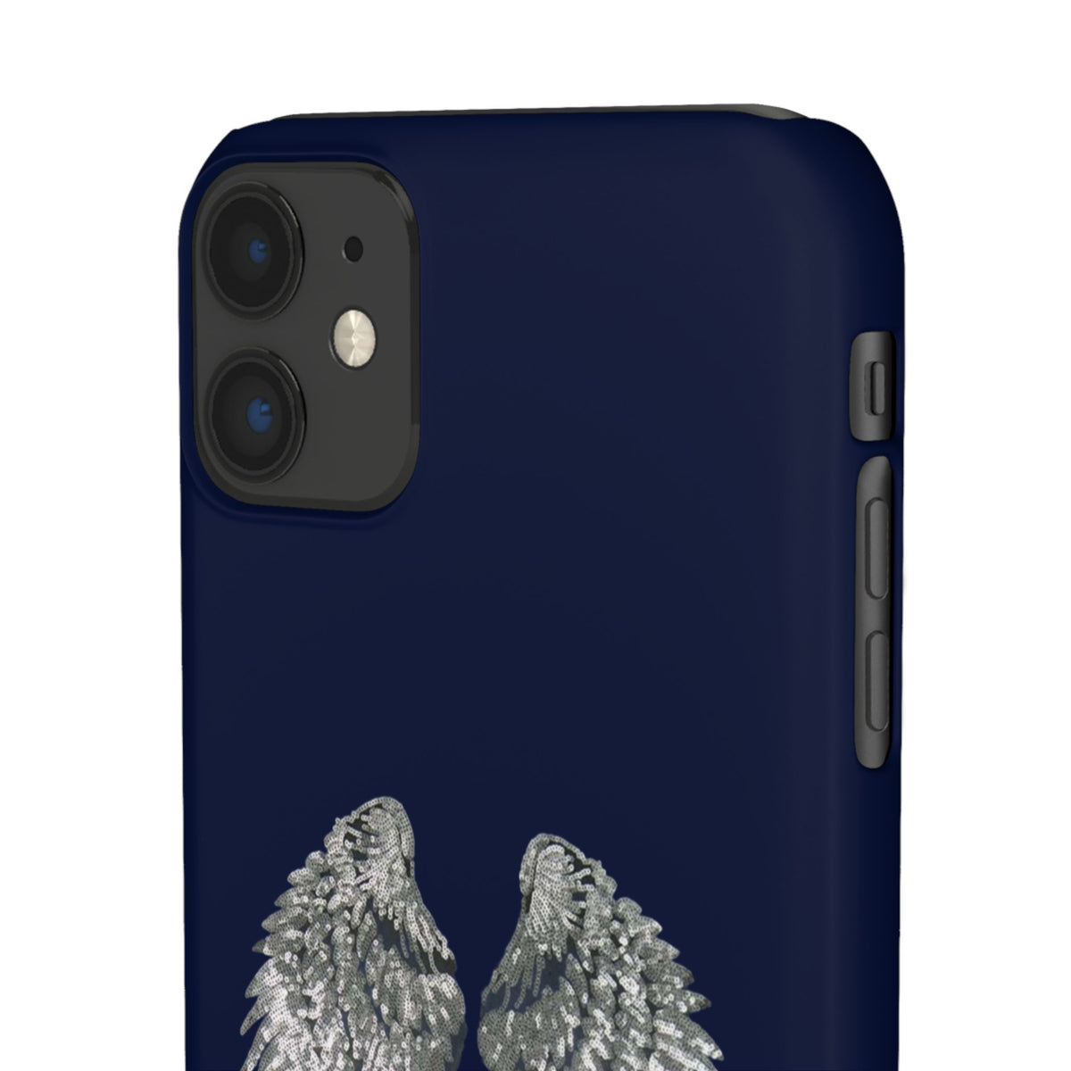 Navy Angel Wings Case