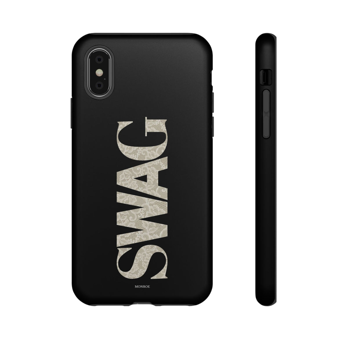 Lace Swag Black Tough Case