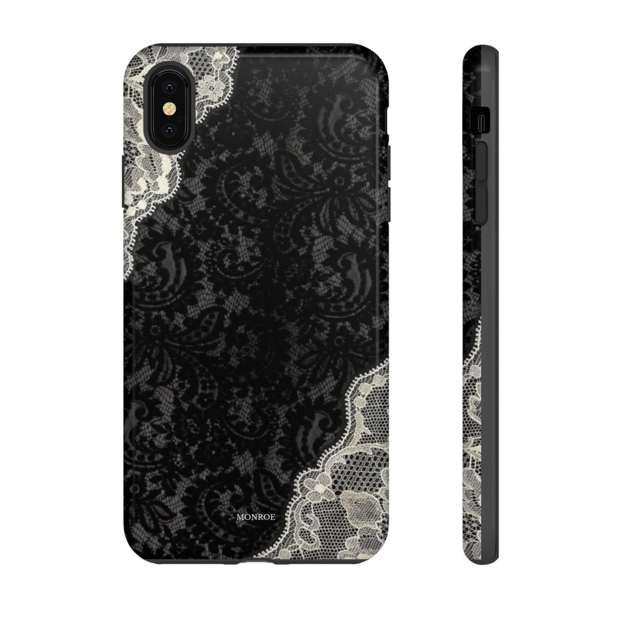 Black & White Edged Tough Case