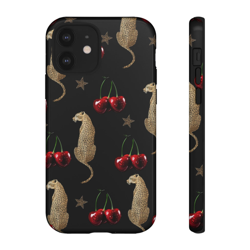 Leopards & Cherries Phone Case