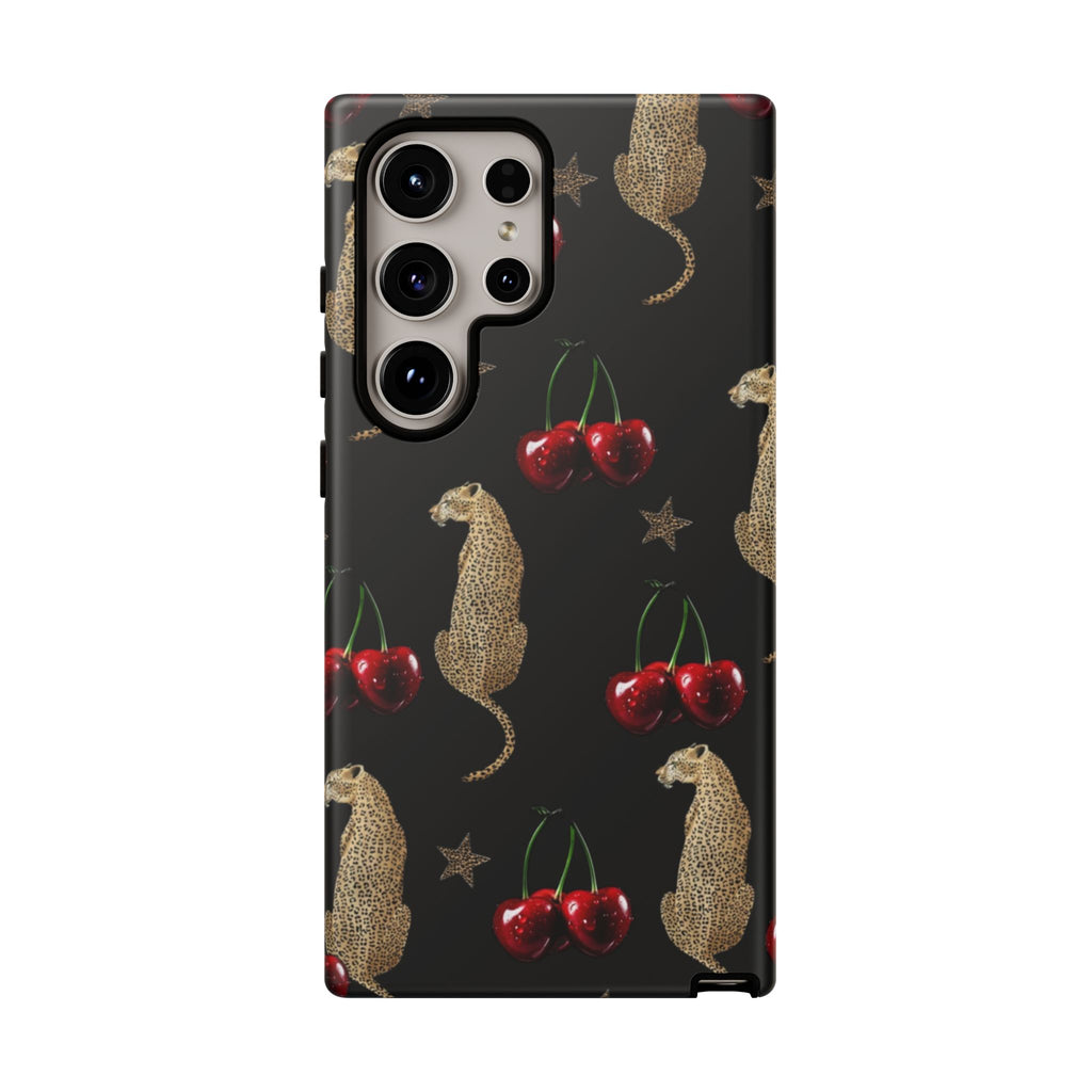 Leopards & Cherries Phone Case