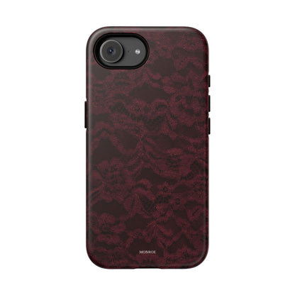 Burgundy Lace Tough Case