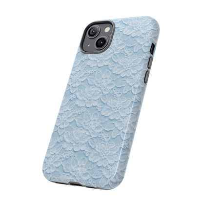 Glacier Blue Lace Tough Case