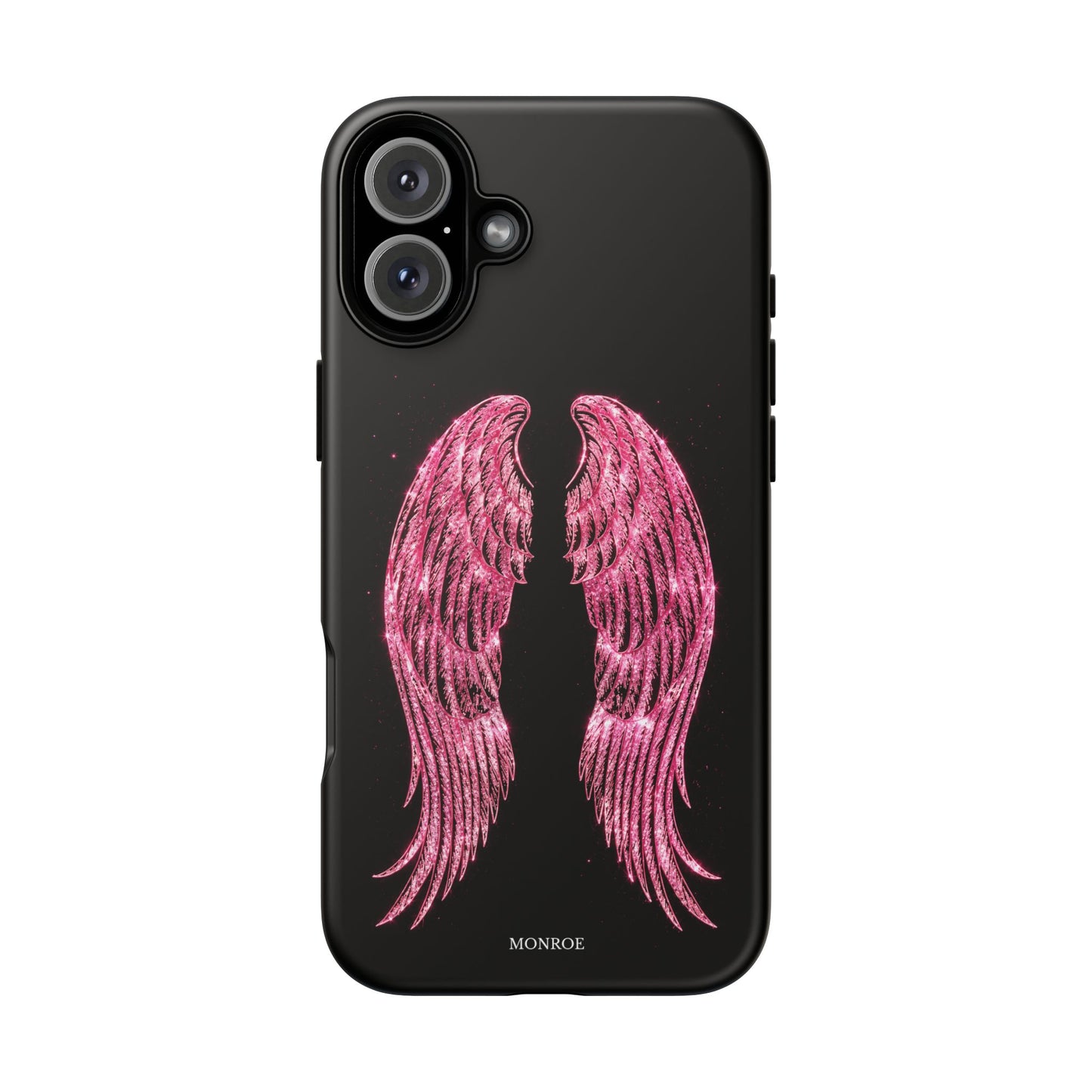 Pink Glitter Angel Tough Case