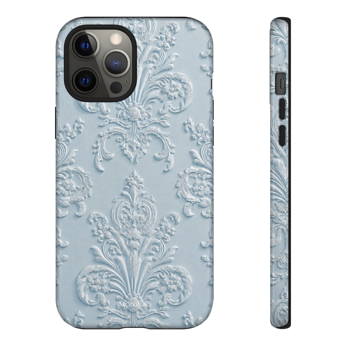 Blue Vintage Pattern Tough Case