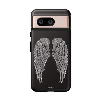 Silver Angel Wings Tough Case
