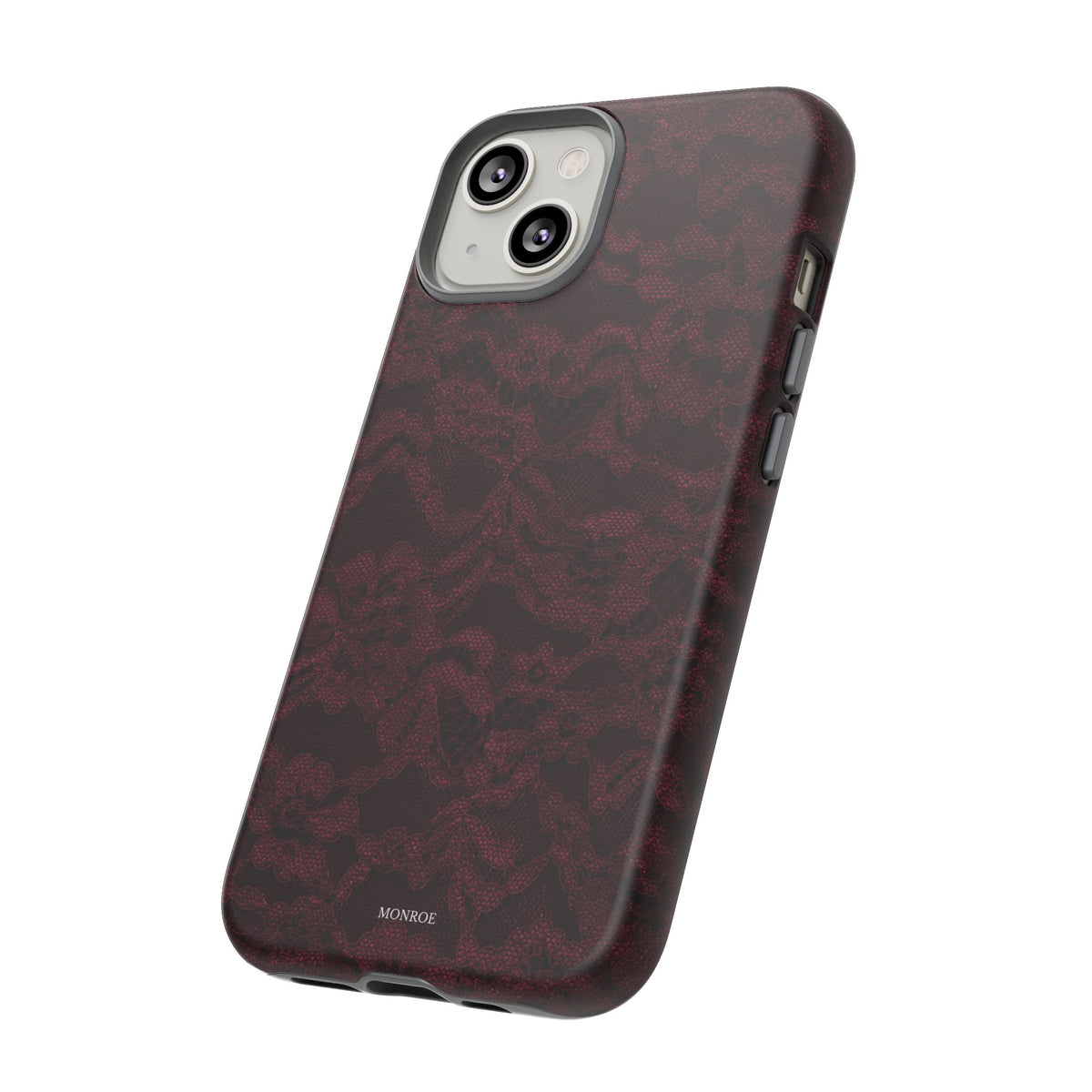 Burgundy Lace Tough Case