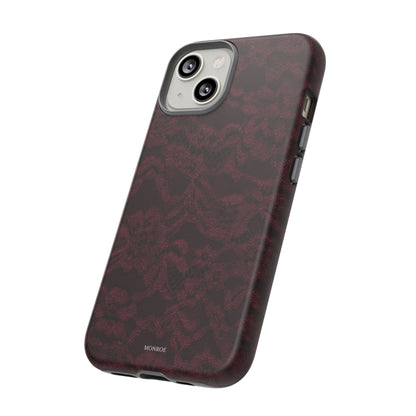 Burgundy Lace Tough Case