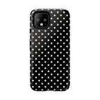 Black Polka Dot Phone Case