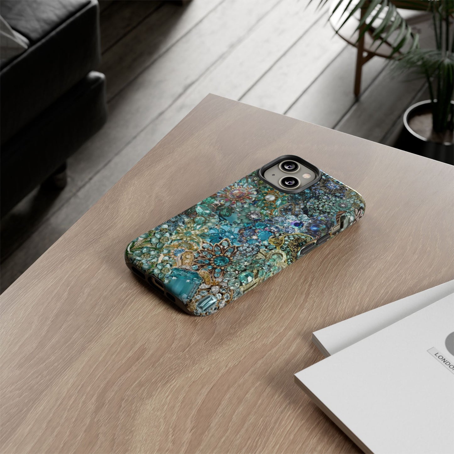 Turquoise Jewel Case