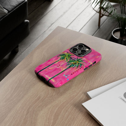 Pink Tropical Tough Case