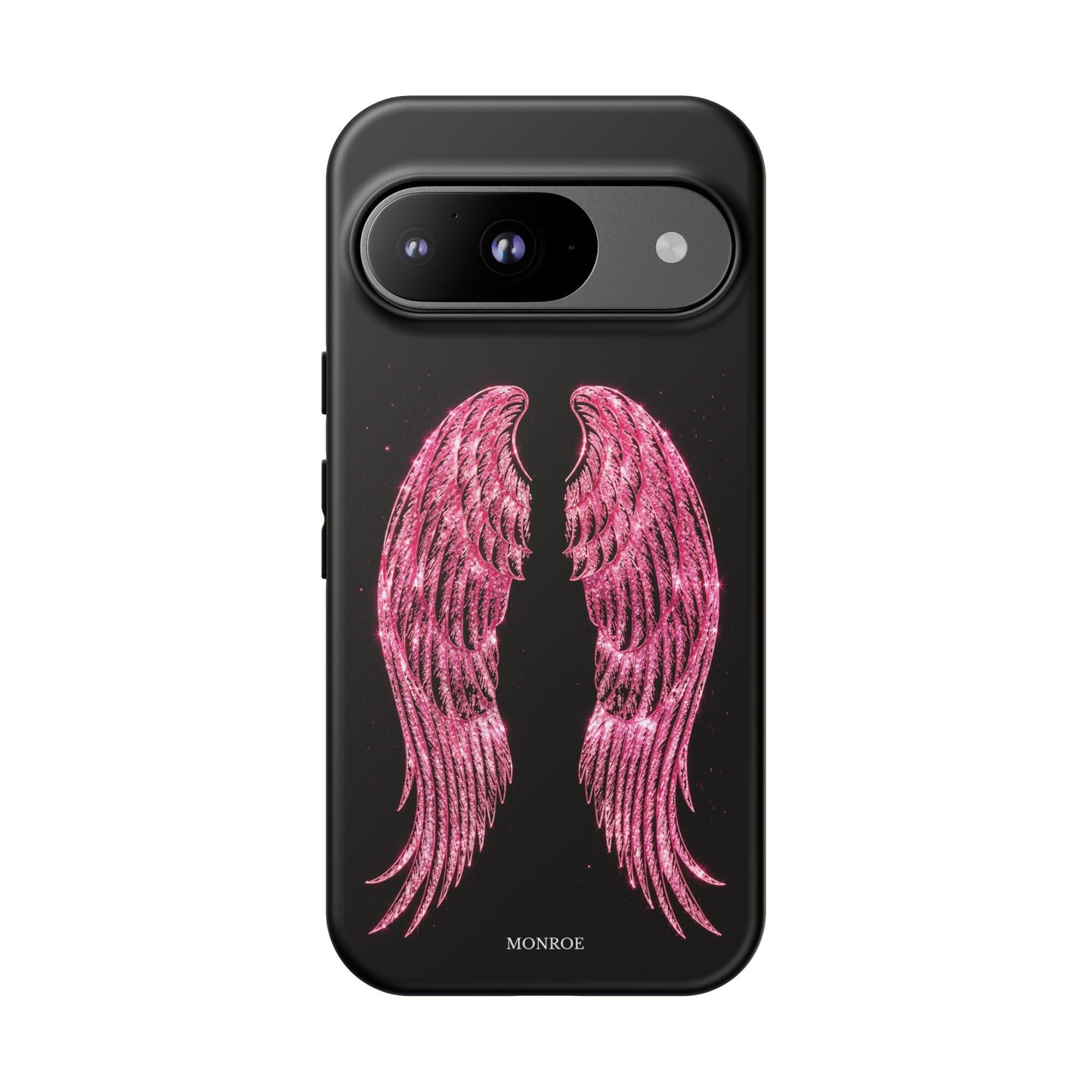 Pink Glitter Angel Tough Case