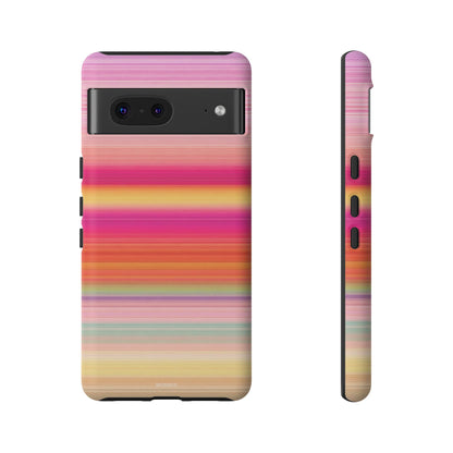 Striped Sunset Tough Case
